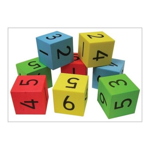 numbered dice