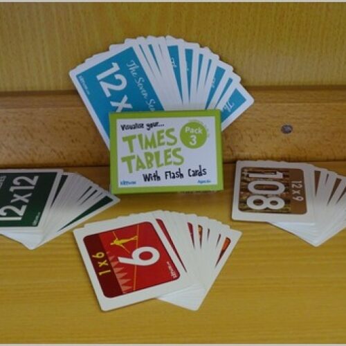 kippson times tables cards pack 3