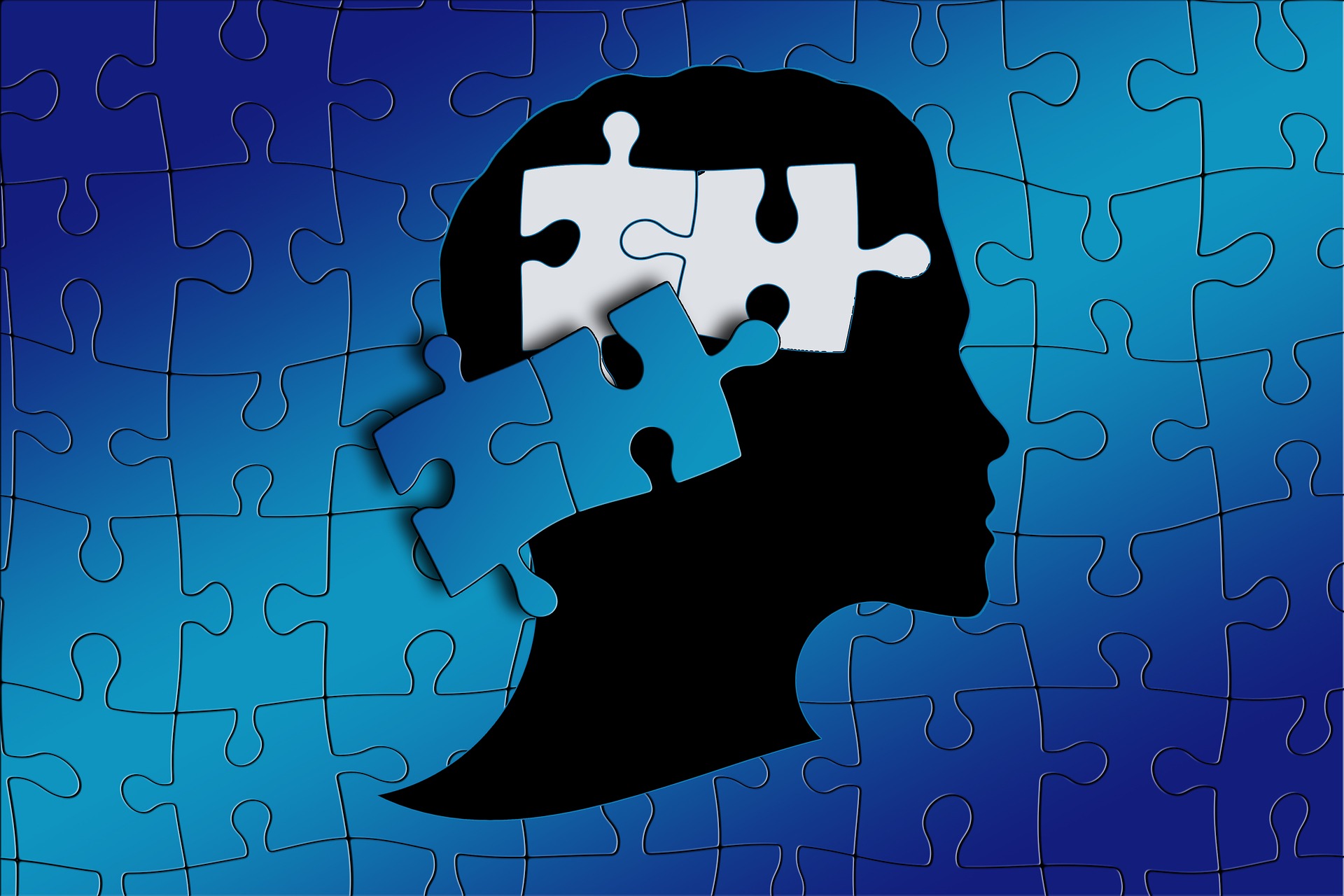 What is an SPLD? Jigsaw of a silhouette of a head