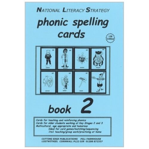 phonic spelling cards book 2