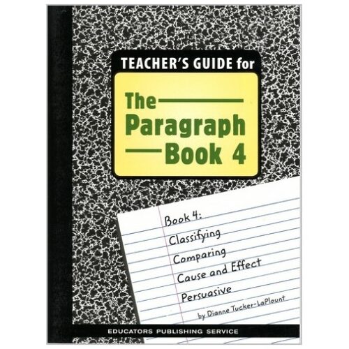 The paragraph book 4 teachers guide