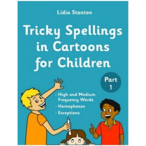 tricky spellings in cartoons for children