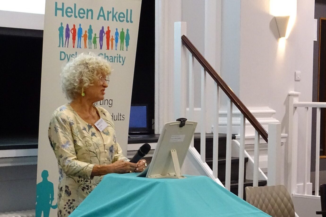 Rosie Wood speaking at the 2022 Helen Arkell Dyslexia Level 5 graduation ceremony