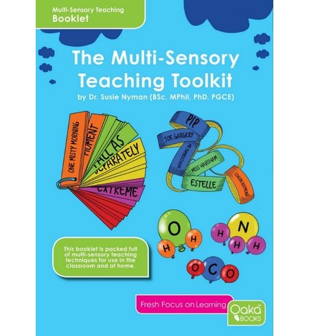 his handy little booklet has been written by multi-sensory teaching expert, Dr Susie Nyman. Susie has over 25yrs experience teaching sciences and as an SEN teacher at Farnborough Sixth Form College and The Oratory School in Reading. As with Susie’s talks, this booklet is packed with practical ideas for you to use straight away in the classroom or at home