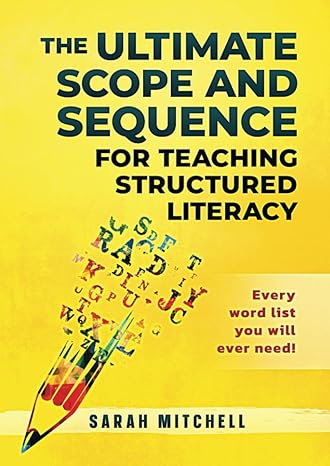 This complete, K-6 scope and sequence contains every phonic pattern, morpheme, spelling rule and etymology concept you will ever need to teach, along with a word list for each one! A total of 230 patterns and words lists.