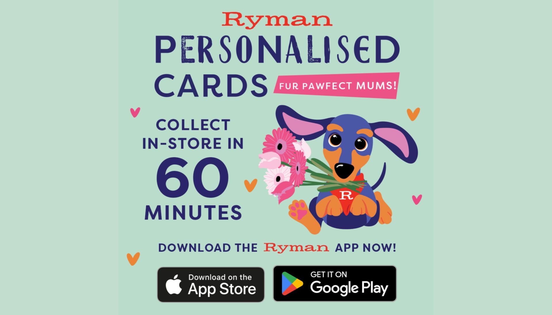 Picture of Ryman personalised cards