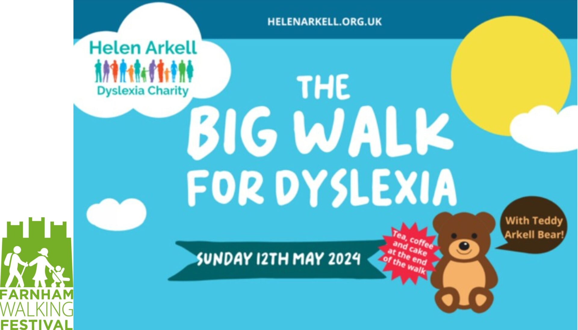 Helen Arkell Big Walk for Dyslexia 2024 with Farnham Walking Festival