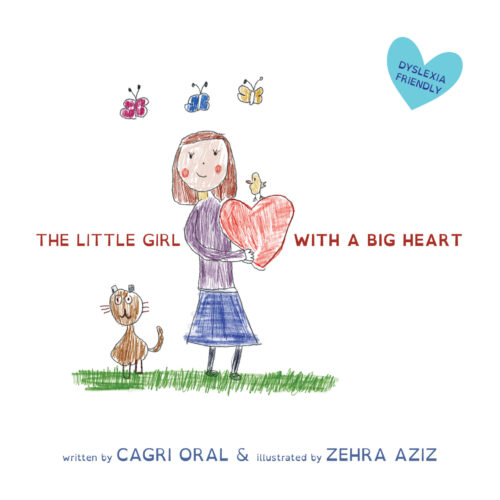 Front cover of The little girl with a big heart
