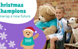 Christmas Champions. Unwrap a new future.