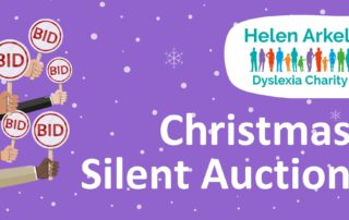 Helen Arkell Dyslexia Charity, Christmas Silent Auction