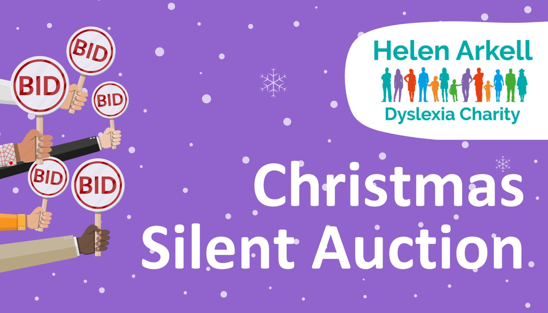 Helen Arkell Dyslexia Charity, Christmas Silent Auction