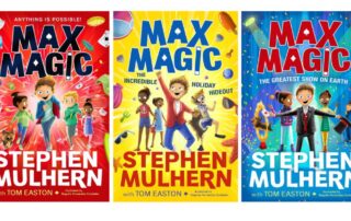 Max Magic books by Stephen Mulhern with Tom Easton