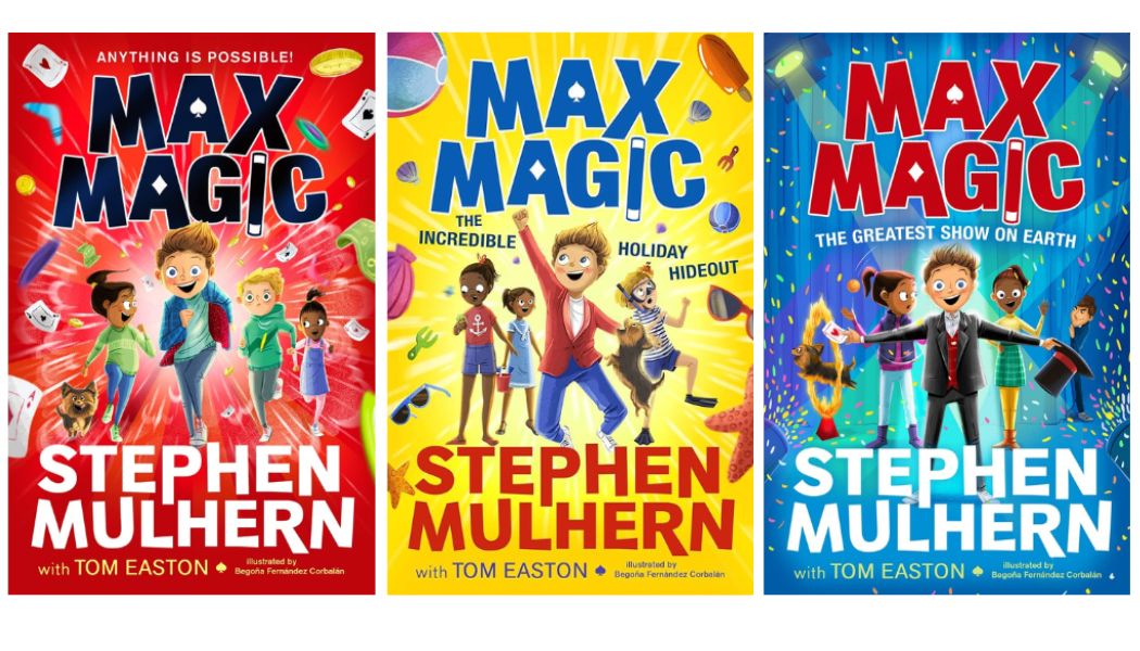 Max Magic books by Stephen Mulhern with Tom Easton