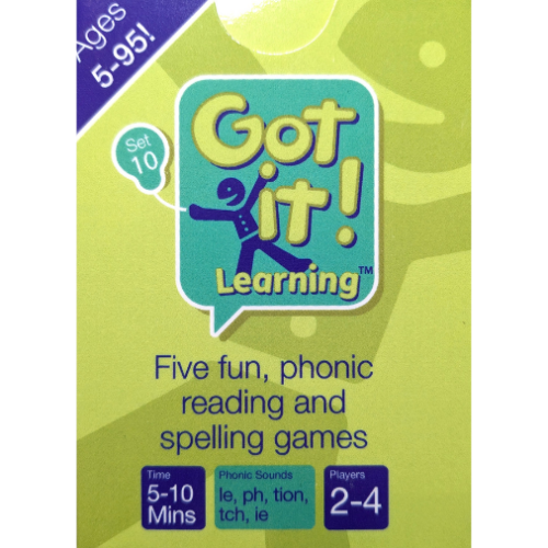 Lime green box with turquoise logo