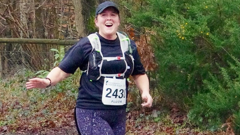 Katie is running the London Marathon for dyslexia